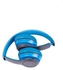 P47 Bluetooth Wireless 5.0 +EDR Headphones- Blue
