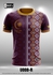 U008 Batik Songket Sublimation Round Neck Short Sleeve T-shirt - 10 Sizes (As Picture)