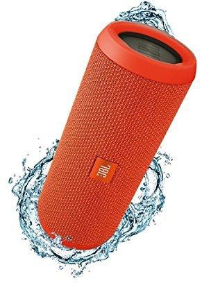 JBL Flip 3 Splashproof Portable Bluetooth Speaker Orange