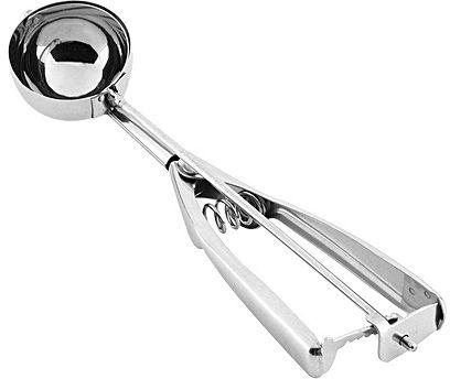 Allwin Ice Cream Spoon Stainless Steel Spring Handle Masher Cookie Scoop