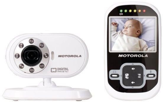 Motorola MBP26 Wireless 2.4 GHz Video Baby Monitor with 2.4