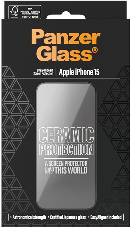 بانزر جلاس Ceramic Protection واقي شاشة هاتف ذكي سهل الاستخدام