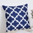 Modern Home Painted Throw Pillow Case Cushion Cover Blue/White 45 x 45cm