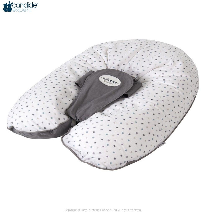 Candide Expert Maternity Nursing Pillow 3in1 Jersey Elastane (Grey Stars)