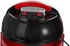 Kumtel KVC-1900A Corded Vacuum Cleaner, Black Red