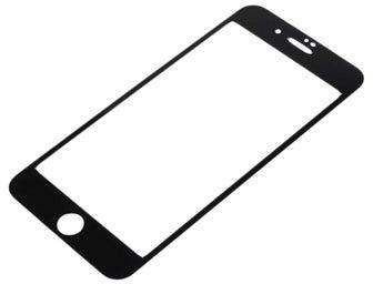 لاصقة حماية للشاشة من الزجاج المقوى 5D لأجهزة أبل آيفون 6G أسود