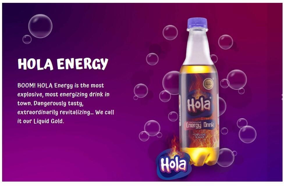 Hola Energy Drink 300Ml