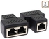Poyiccot RJ45 Splitter Adapter, Ethernet Splitter 1 to 2 Network Adapter CAT 5/CAT 6 LAN Splitter Ethernet Socket Connector Adapter 1 Pair