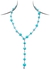 Angie Jewels &amp; Co. Mystic Amazonite Necklace with Sterling Silver