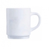 Luminarc Essence Plain White Tea/Coffee Mug Cup.