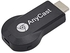 DONGLE ANYCAST WIFI WIRELESS DISPLAY RECEIVER MIRACAST FOR WINDOWS ANDROID IOS MAC DEVICE black