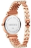 NIBOSI Women's Watches Rose Gold Diamond Dial Watches for women Stylish Analog Dress Wrist Watches with Stainless Steel Strap