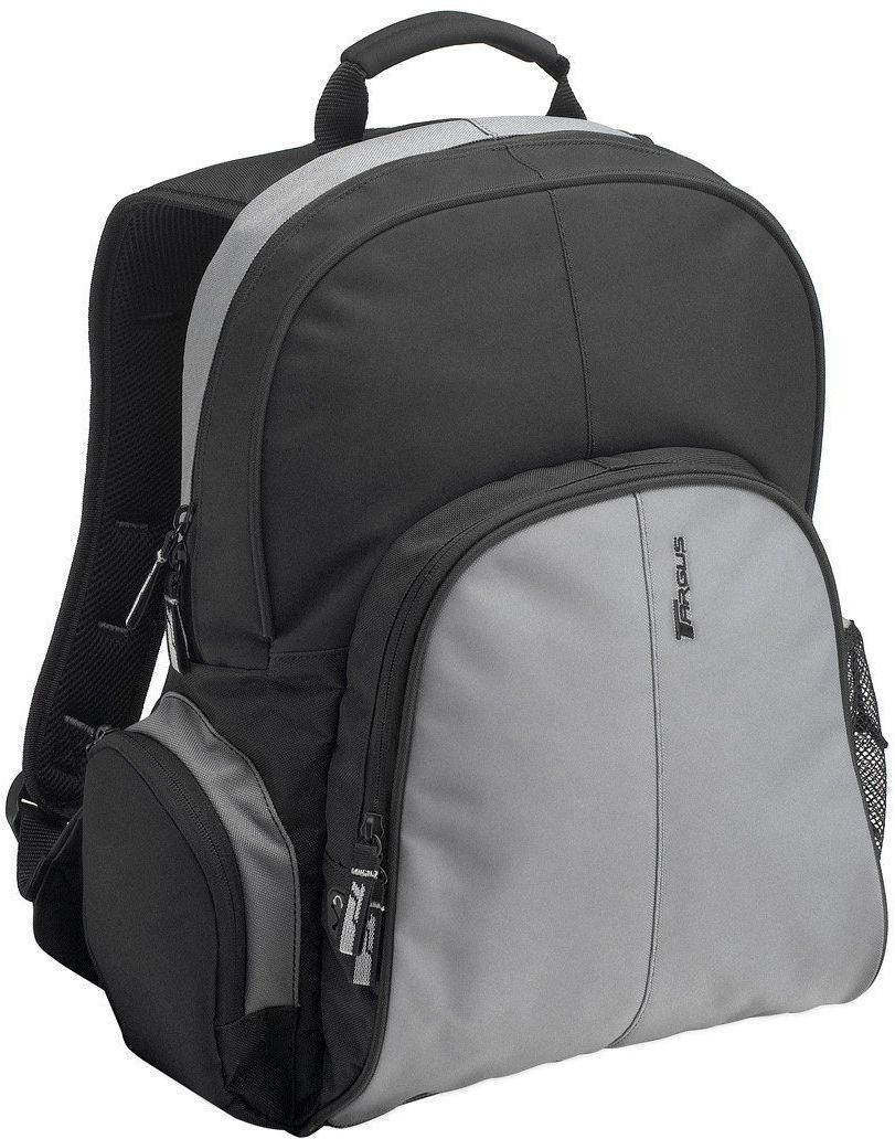 Targus Classic Laptop Backpack, Black and Gray [TSB023EU]