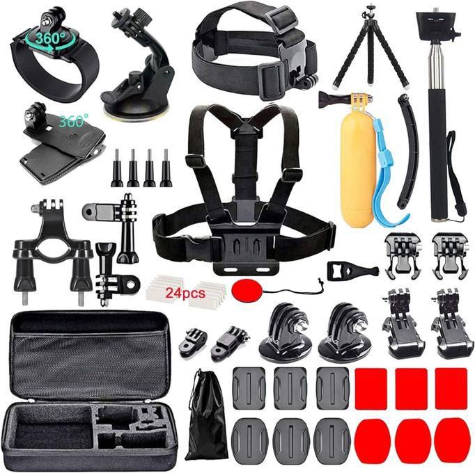 Gopro 60 in 1 Camera Accessories Kit Compatible with Hero 12 11 10 9 8 7,