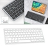 Wireless Keyboard & Mouse Combo 78-Key For Multi-Device Fashion Silver