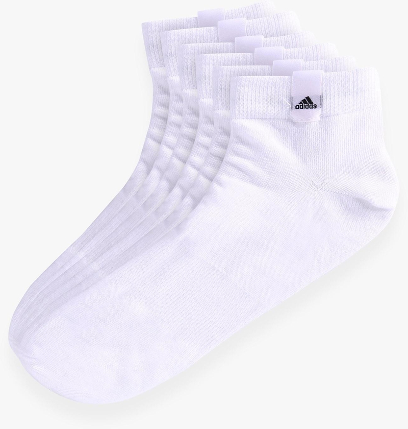 White Performance Thin Ankle Socks Set