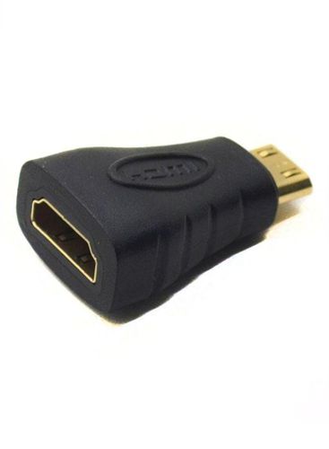 محول HDMI أنثى إلى HDMI صغير أنثى أسود