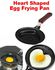 Fashion Cute Cartoon Shape Mini Pancake Pan Non Stick Omelet Fry Egg Pancake Heart shape Pan