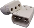 Yhelectrical 16A 3Pin Plug and Socket 250V (White)