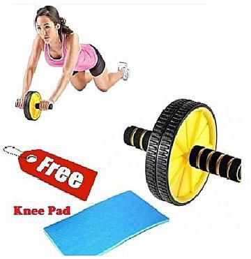 Generic ABS Wheel Abdominal Roller Workout Exercise Arm And Waist Fitness Exerciser