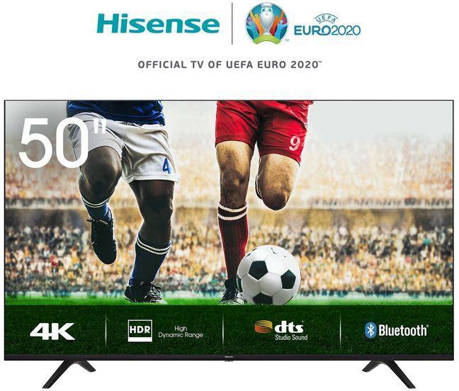 Hisense 50''Smart UHD 4K TV+Bluetooth,Netflix,Youtube
