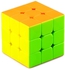 Generic-Colorful 3 x 3 Speed Cube Puzzle Game Durable Magic Cube Easy Turning Magic Speed Cube Puzzle Cube Gift for Kids Ages 7 and Up Christmas Stocking Stuff