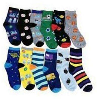 Fashion 6PCs Happy Kids Socks - Multicolour