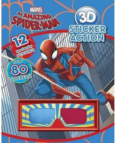 Marvel The Amazing Spider-Man 3D Sticker Action