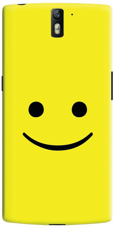 Stylizedd OnePlus One Slim Snap Case Cover Matte Finish - Blimey Smiley
