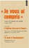Je Vous Ai Compris !. Suivi De "L'Alg'Rie N'Est Pas La France" Et De "Le Droit L'Insoumission" - Paperback Points Edition