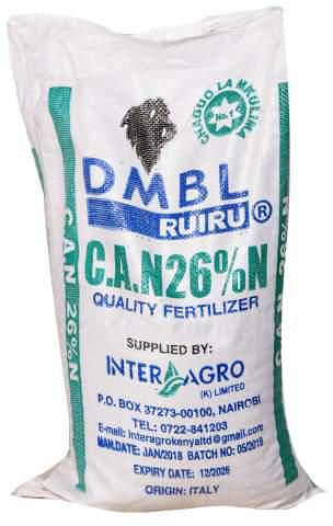 DMBL Ruiru CAN 26%N Fertilizer 50kg