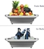 Foldable Multifunction Chopping Board, Collapsible Dish Tub Basin Cutting Board Colander, Vegetable Fruit Wash And Drain Sink Storage Basket