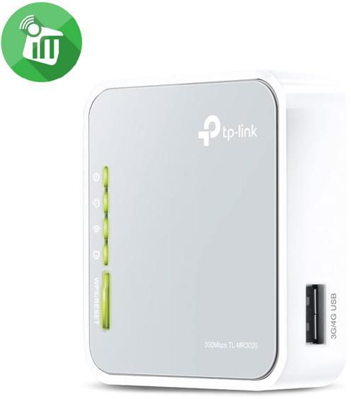 TP-Link Portable 3G/4G Wireless N Router (TL-MR3020)