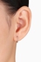10k Rose Gold 1/10ct TDW Diamond Cuff Earrings (G-H, I1-I2)