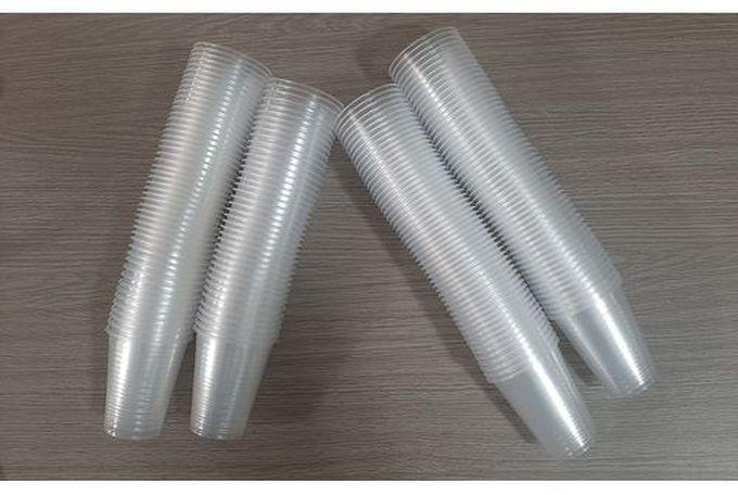 Plastic Transparent Cups - 200 Pcs