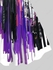 Plus Size Halloween Bat Wing Applique Ribbon Tassel 3D Print Tank Dress - 6x