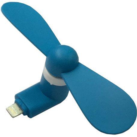 mini mobile fan mini USB fan for iphone ipad, blue