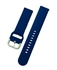 حزام رياضي من السيليكون مقاس 20 ملم مع مشبك لساعة Oraimo OSW16 الذكية - أزرق