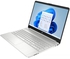HP Laptop 15S-FQ5141NE, Intel® Core™ i3-1215U, 4GB RAM, 256GB SSD, Windows 11, 15.6", Natural silver, English-Arabic Key Board