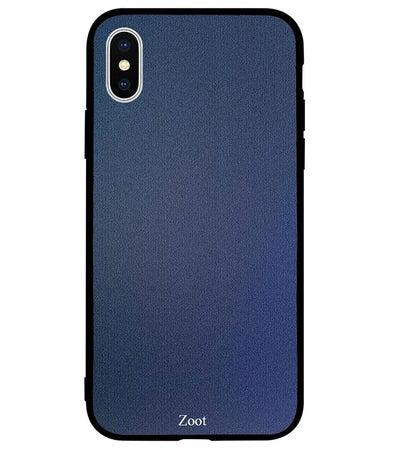 Skin Case Cover -for Apple iPhone X Blue Cloth Pattern Blue Cloth Pattern