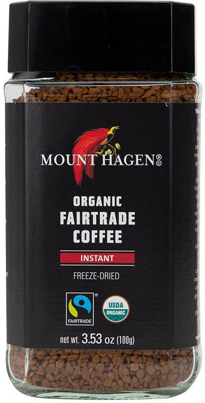ORGANIC FAIR TRADE INSTANT COFFEE (Freeze Dried) (3.53oz) 100g