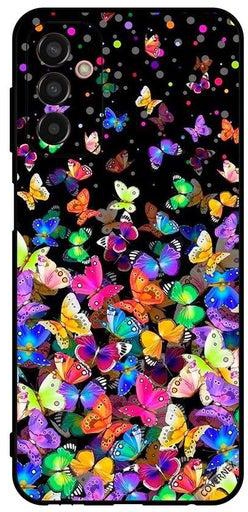 Protective Case Cover For Samsung Galaxy M13 Multi Color Small Butterflies