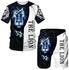 Generic The Lion King Summer 3D Printed Men's T-shirt Shorts Set Men's Sportswear Tracksuit O Neck Short Sleeve Men's Clothing Suit