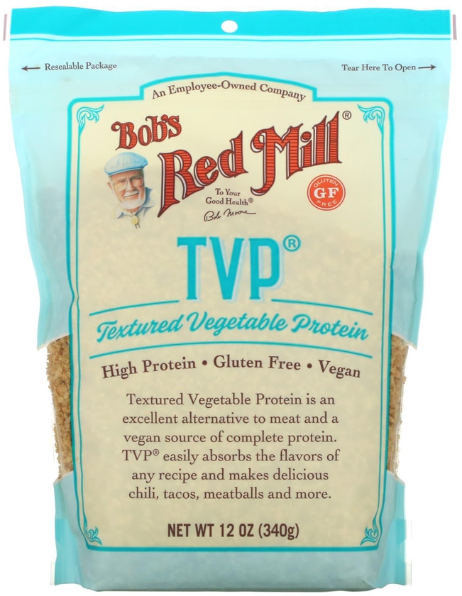 Bob's Red Mill‏, TVP، بروتين نباتي مركب، 12 أونصة (340 جم)
