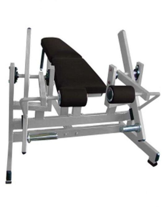 Entercise HS-1021 ISO Lateral Leg Curl - Black/Silver