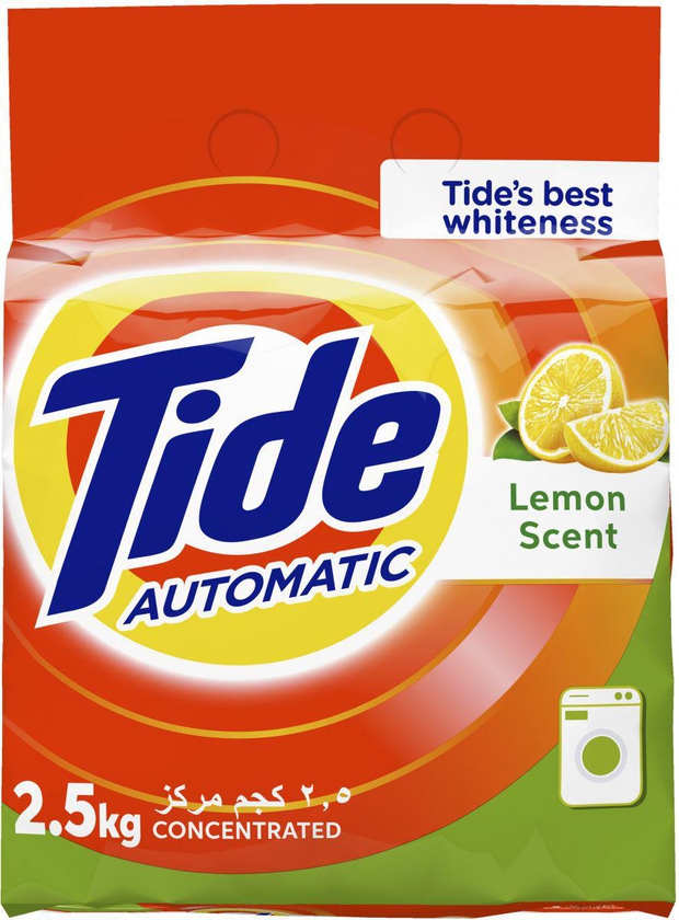 Tide Lemon Automatic Powder Detergent, 2.5 kg