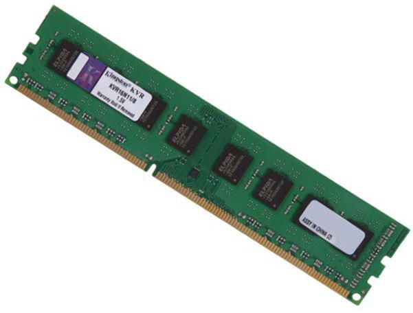 Kingston 8GB DDR3 1600MHz for Desktop Memory - KVR16N11/8