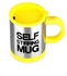 Self Stirring Mug Yellow