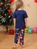 Kids Merry Christmas Elk Printed Tee and Pants Pajamas Set - 4 - 5 Years