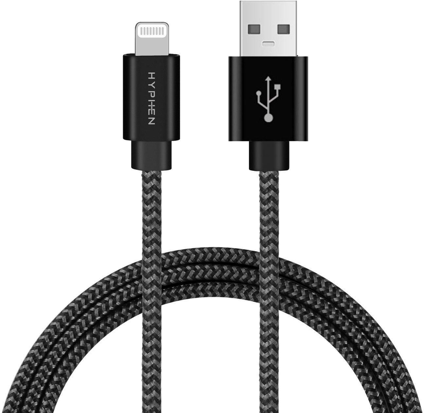 HYPHEN USB to Lightning Cable, 2M, Black